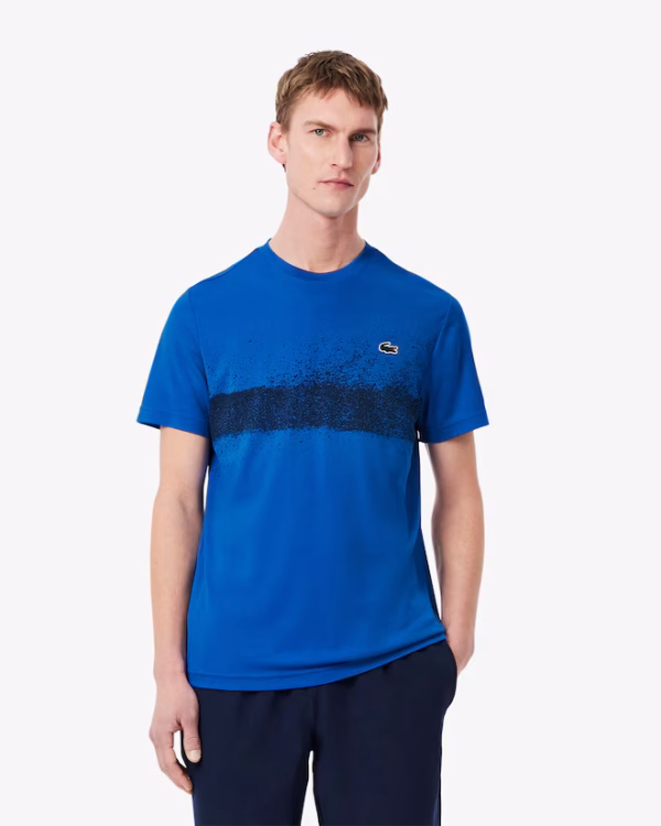 Camiseta Lacoste Tennis x Novak Djokovic Azul