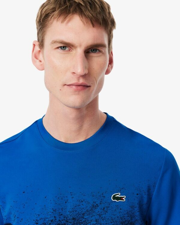 Camiseta Lacoste Tennis x Novak Djokovic Azul - Imagen 2