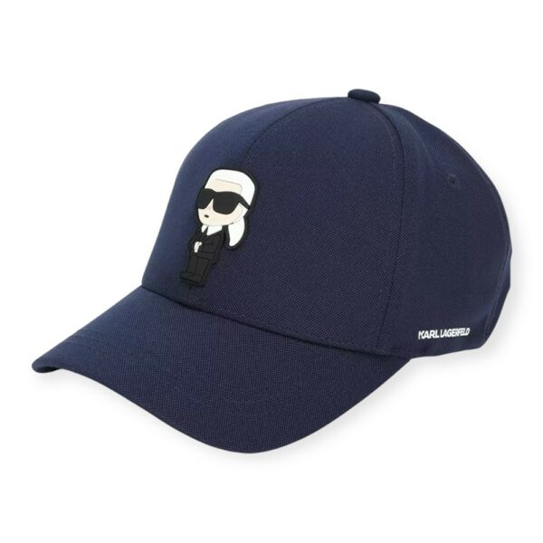 Gorra Azul Karl Lagerfeld con Logo de Muñeco - Imagen 2