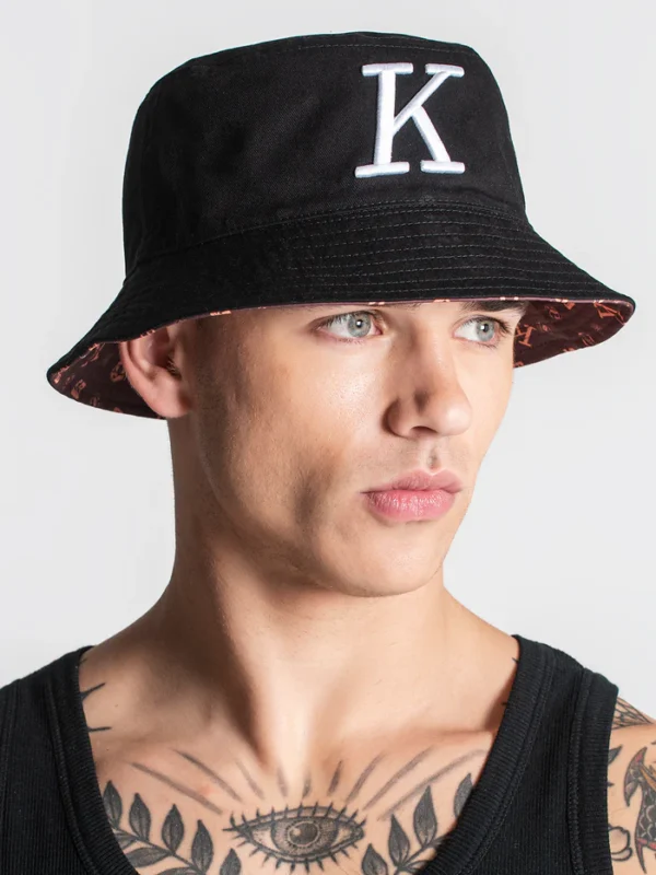 Black K Bucket Hat Gianni Kavanagh - Imagen 5