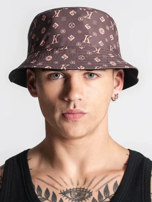 Black K Bucket Hat Gianni Kavanagh