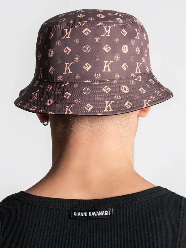 Black K Bucket Hat Gianni Kavanagh - Imagen 2