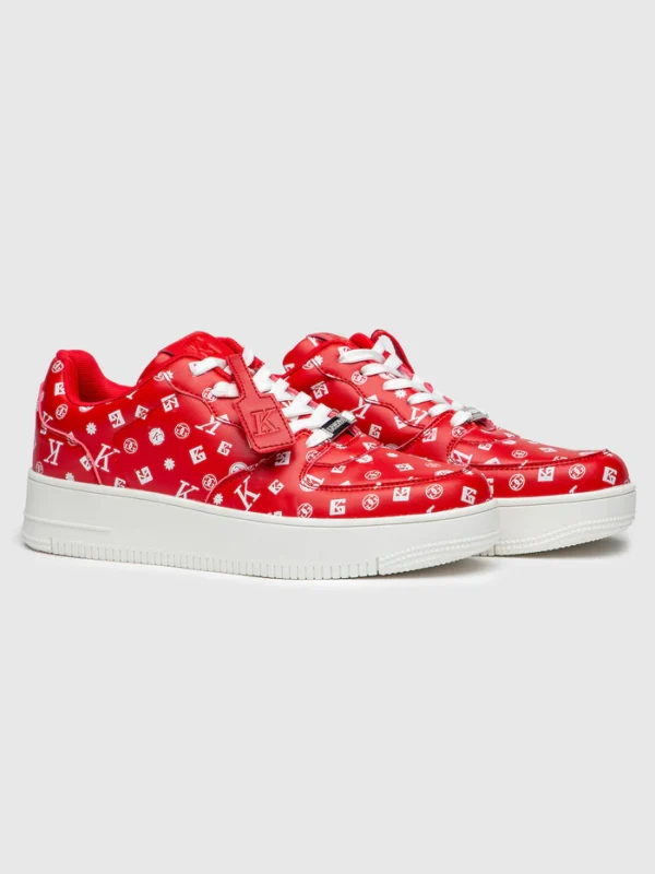 Red Mania Sneakers Gianni Kavanagh