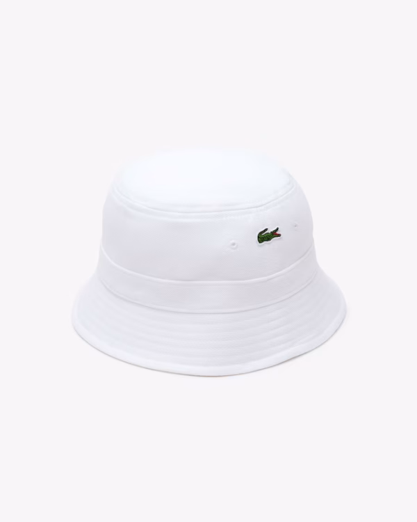 Gorro de pescador de piqué Lacoste