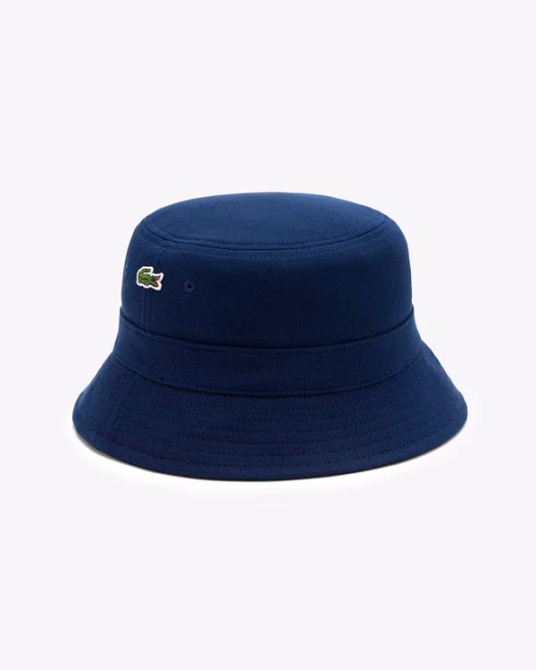 Gorro de pescador de piqué Azul Marino Lacoste