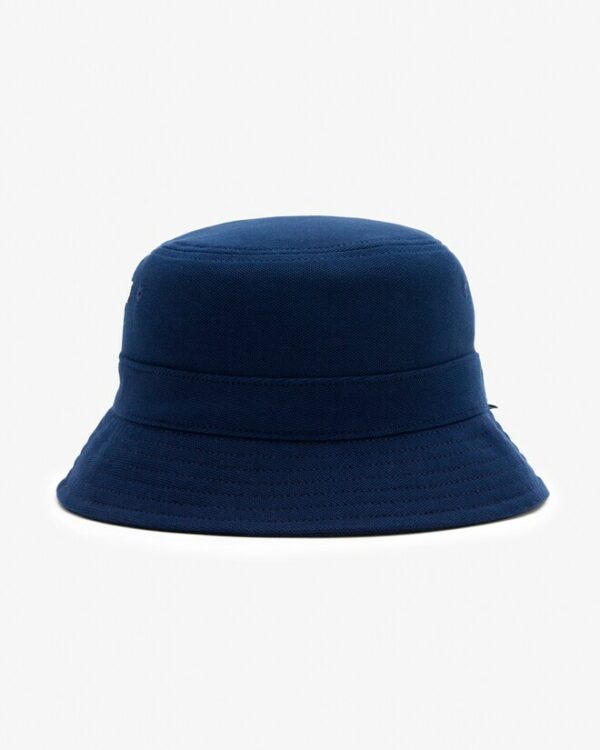 Gorro de pescador de piqué Azul Marino Lacoste - Imagen 4