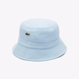 Gorro de pescador de piqué Azul Lacoste