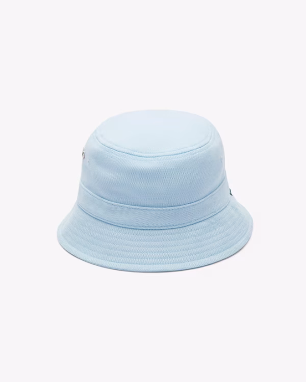 Gorro de pescador de piqué Azul Lacoste - Imagen 4