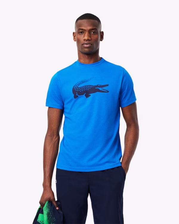 Camiseta Lacoste Tennis x Daniil Medvedev Azul