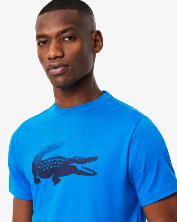 Camiseta Lacoste Tennis x Daniil Medvedev Azul - Imagen 2