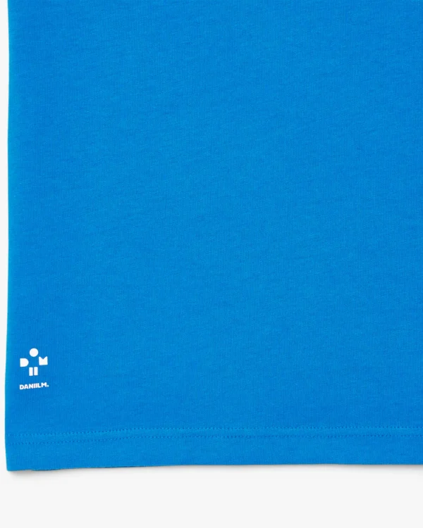 Camiseta Lacoste Tennis x Daniil Medvedev Azul - Imagen 6