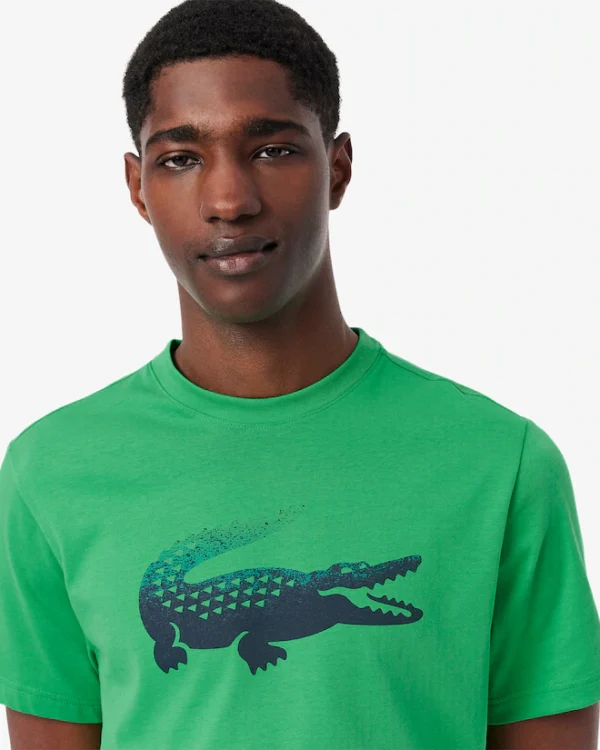 Camiseta Lacoste Tennis x Daniil Medvedev verde - Imagen 2