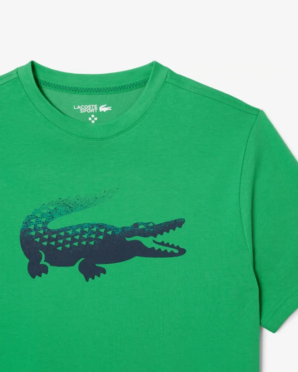 Camiseta Lacoste Tennis x Daniil Medvedev verde - Imagen 5