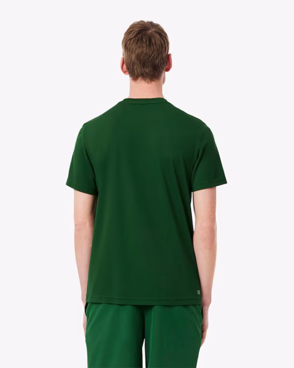 Camiseta Lacoste Tennis x Novak Djokovic Verde - Imagen 3