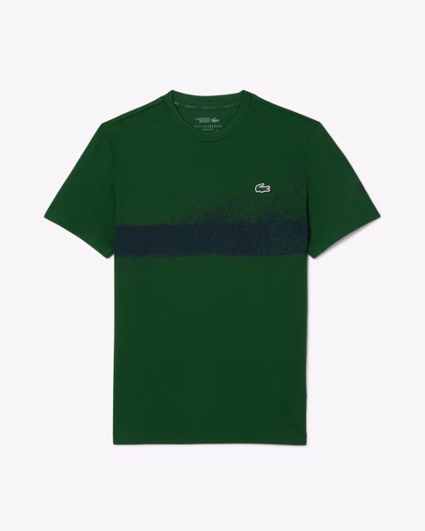 Camiseta Lacoste Tennis x Novak Djokovic Verde - Imagen 4