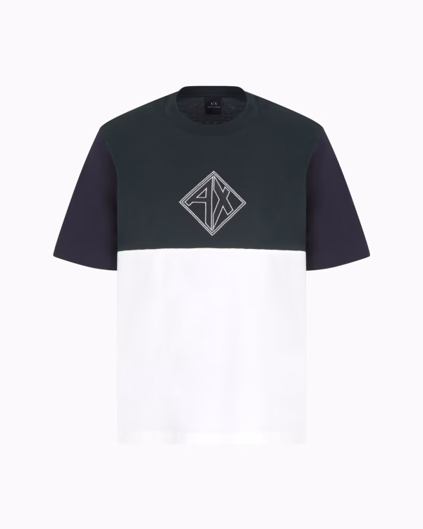 Camiseta de corte regular con estampado de logotipo - Imagen 4