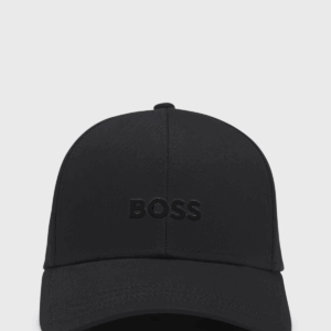Gorra Negra BOSS Hombre