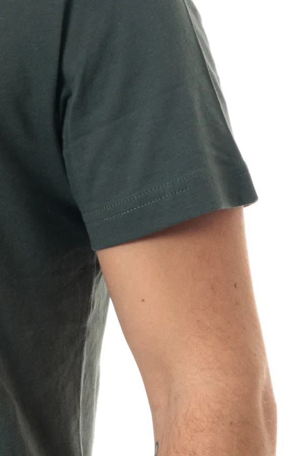 Camiseta de cuello redondo Visibility de algodón Verde - Imagen 4