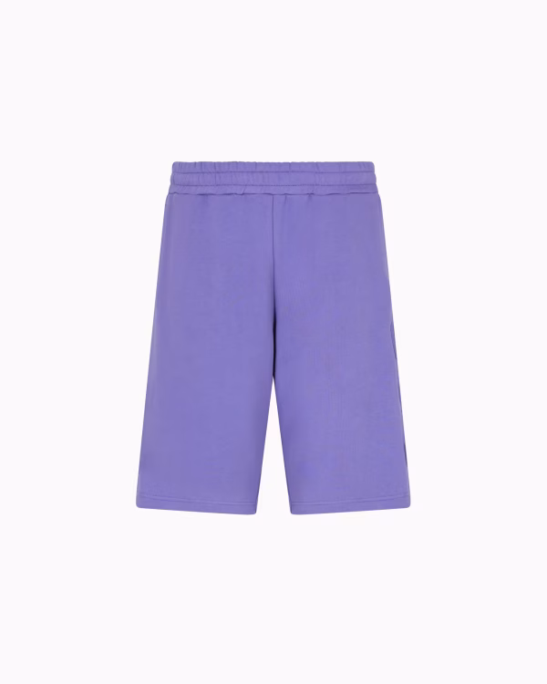 Bermudas Logo Series de algodón orgánico Morado - Imagen 5