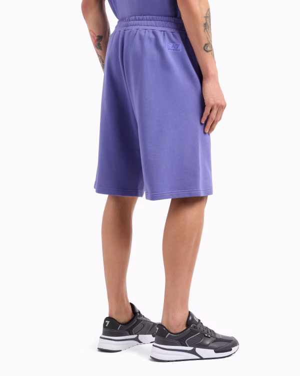 Bermudas Logo Series de algodón orgánico Morado - Imagen 4