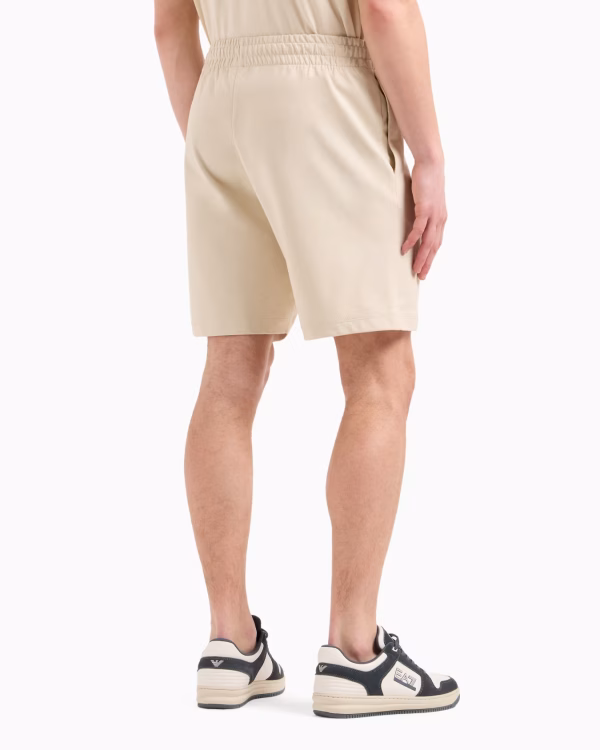 Bermudas Visibility de algodón Beige - Imagen 2
