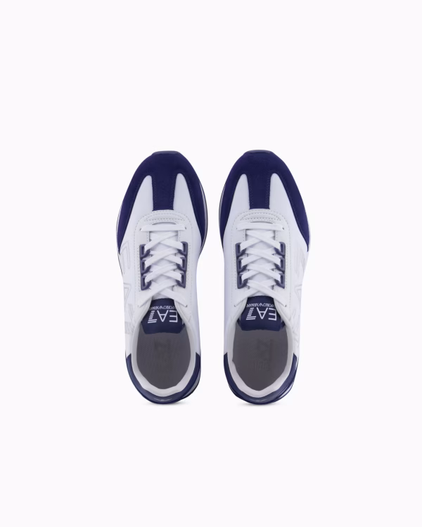 Deportivas Blue and White Vintage - Imagen 4