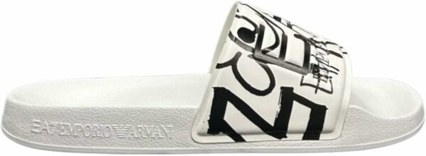 CHANCLAS EA7 WHITE/WHITE 39 - Imagen 2