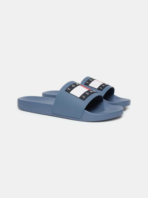 CHANCLAS TOMMY JEANS AZUL 40 - Imagen 3
