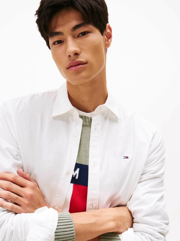 CAMISA TOMMY JEANS BLANCO XS - Imagen 2