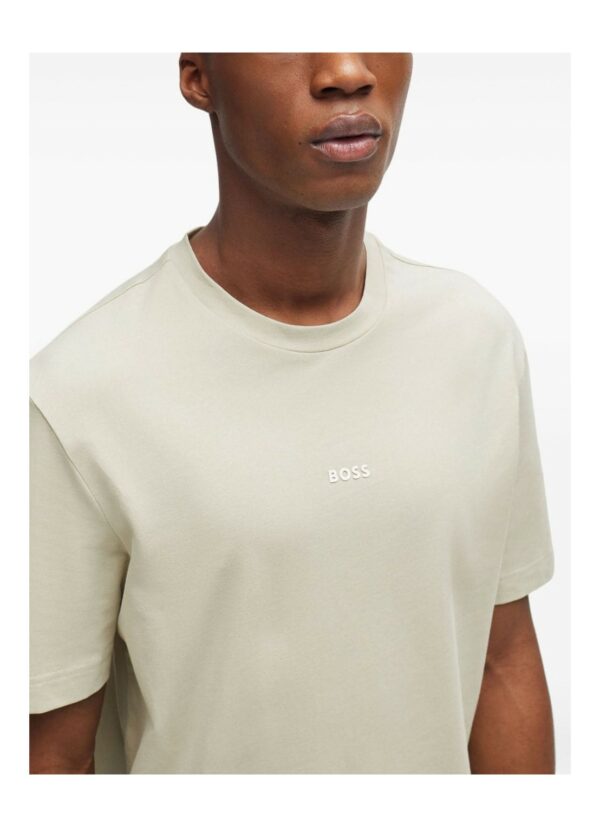 CAMISETA BOSS  BEIGE S - Imagen 2